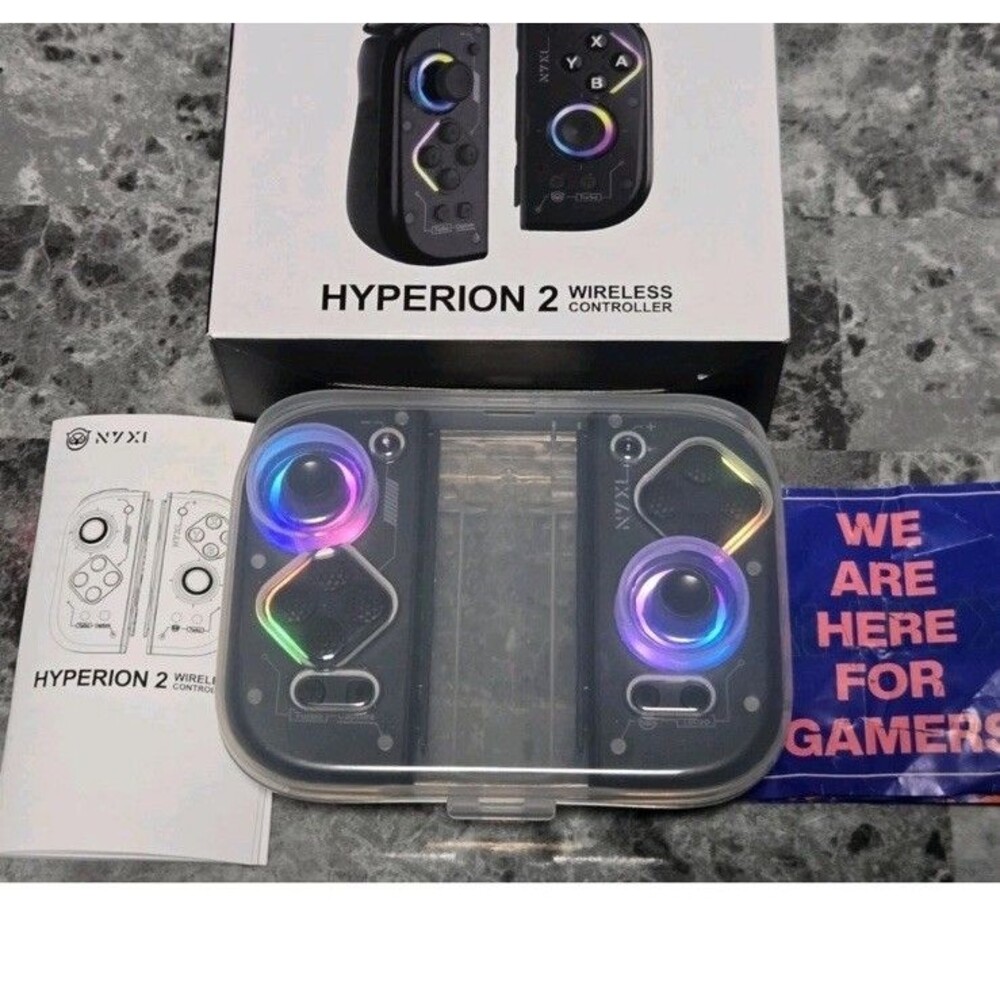 NYXI Hyperion 2 Wireless Controller Dual Hall Joycon Gamepad Nintendo Switch